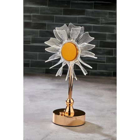 Çiçek Tasarımlı LED Masa Lambası