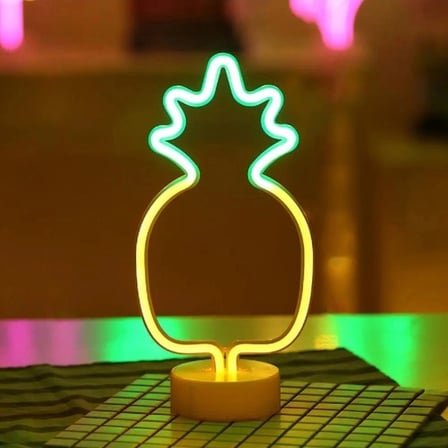 Ananas Neon LED Lamba