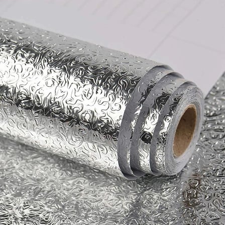 5 Metre Alüminyum Folyo Yapışkanlı Mutfak Koruyucu