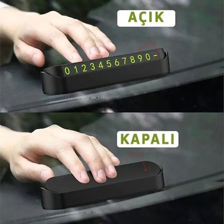 Araç Fosforlu Numaratör Aç-Kapa