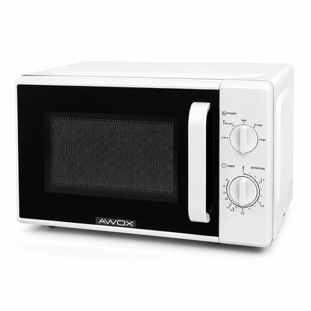 Beyaz Mikrodalga Fırın - Klasik Ön Panel - 20 Litre Kapasite