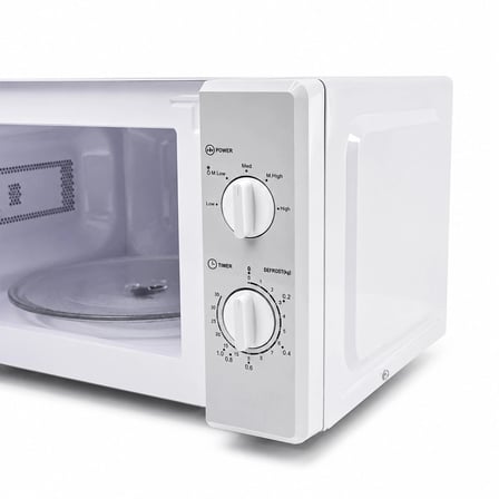 Beyaz Mikrodalga Fırın - Klasik Ön Panel - 20 Litre Kapasite