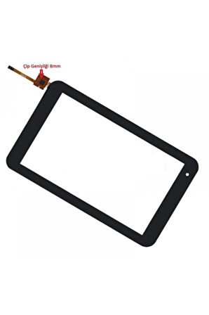 Casper Via T7 Uyumlu Dokunmatik 8mm Çipli