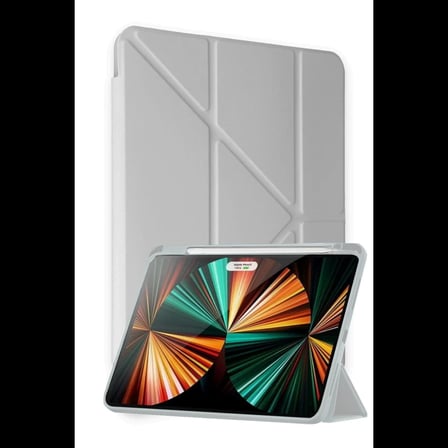 Xiaomi Redmi Pad Pro 12.1 Kılıf Kalemlikli Mars Tablet Kılıfı - Gri
