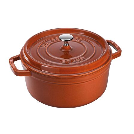 STAUB 405112960 DÖKÜM TENCERE, YUVARLAK, TARÇ