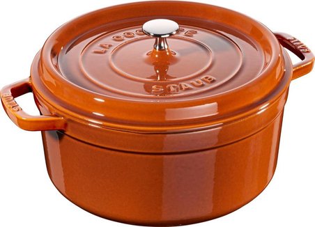 Staub Döküm Tencere Yuvarlak Tarçın 28 Cm Outlet