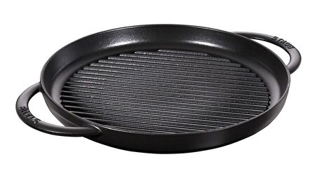 STAUB 405115210 DÖKÜM IZGARA/ÇIFT KULP SIYAH 30 CM