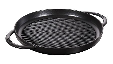 STAUB 405115210 DÖKÜM IZGARA/ÇIFT KULP SIYAH 30 CM