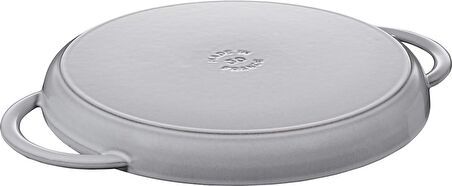 STAUB 405117820 DÖKÜM IZGARA/ÇIFT KULP GRI 30 CM