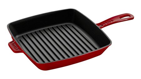 STAUB 405011100 IZGARA TAVA 26CM KIRMIZI