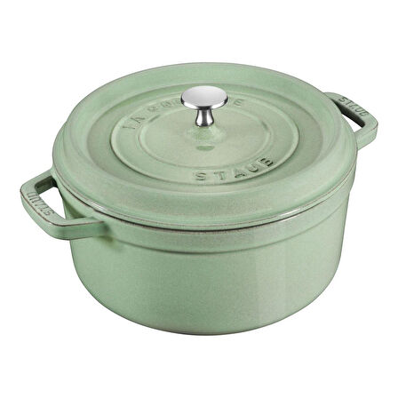 Staub LA COCOTTE 24 Cm 3,7Lt Adaçayı Yuvarlak Döküm Tencere - 405053640