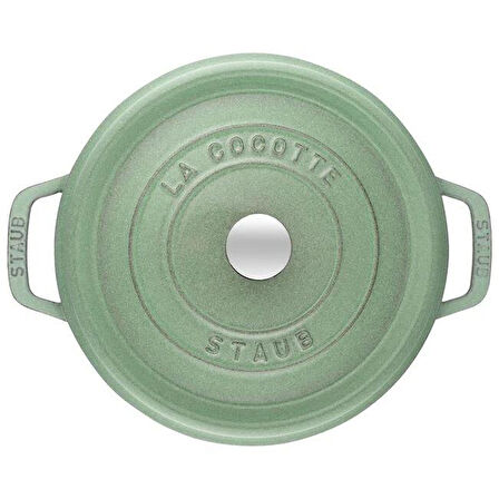 Staub LA COCOTTE 24 Cm 3,7Lt Adaçayı Yuvarlak Döküm Tencere - 405053640