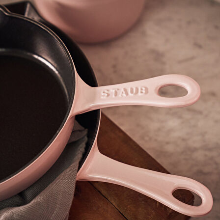 Staub B Döküm Kızatma Tavası 30 cm Pembe