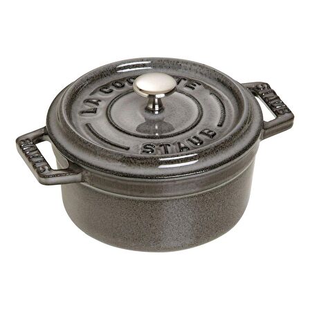 Staub Grafit Gri Mini Döküm Tencere