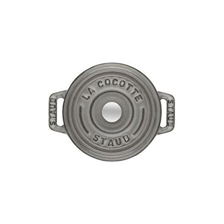 Staub Grafit Gri Mini Döküm Tencere
