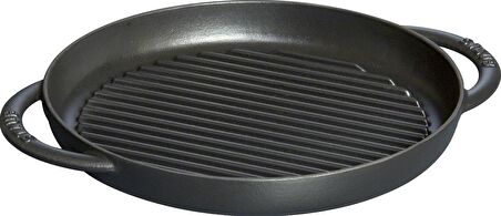 STAUB 405093770 DÖKÜM IZGARA/ÇIFT KULP SIYAH 26 CM