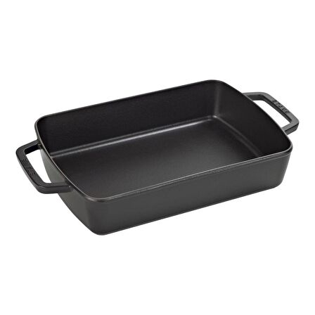 Staub Demir Döküm Fırın Kabı 30 X 20cm Siyah - 405103230