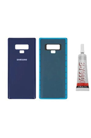 Samsung Galaxy Note 9 Arka Pil Kapağı Mavi (b7000 15ml Hediyeli)