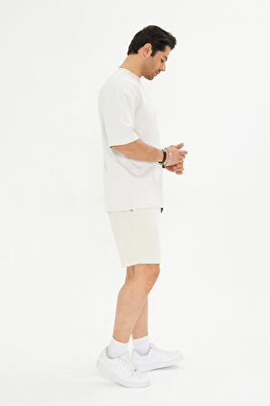 Pamuklu Relax Konforlu Oversize Tişört ve Şort Takımı