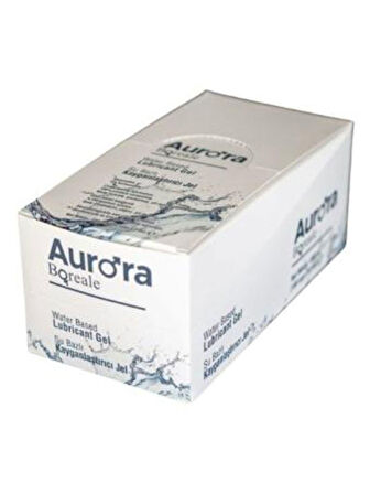 Aurora Boreale 5ml Şase Sade Kayganlaştırıcı Jel 100 Adet