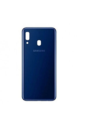 Samsung Galaxy A20 A205 Arka Kapak Mavi