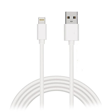 2.4A 3 Metre Hızlı Şarj Destekli Lightning To Usb Şarz Kablosu İphone 7 8 X 11 12 13 Uyumlu