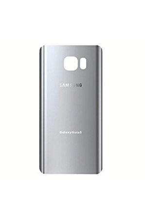 Samsung Galaxy Note 5 N920 Arka Kapak Gümüş