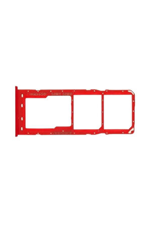 Samsung Galaxy A20 A205 Sim Kart Tepsisi Kırmızı