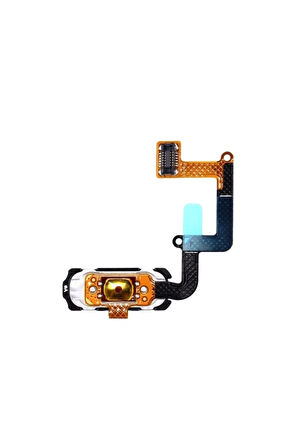 Galaxy A520 Uyumlu Home Tuş Bordu Filmi Flex Mavi