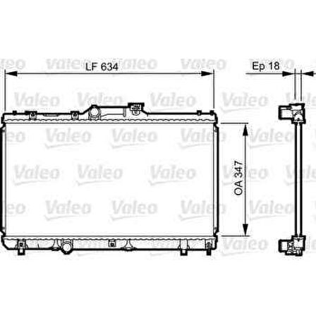 MOTOR SU RADYATORU COROLLA AE101 KASA 1993 1997 MANUEL VITES ORJINAL VALEO - VALEO 731441