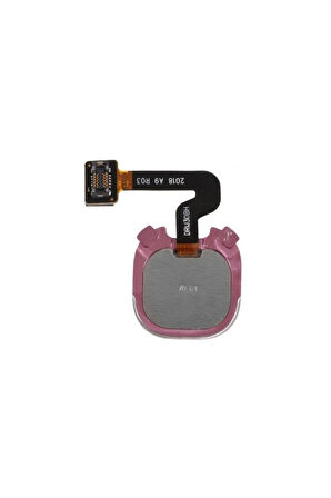 Galaxy A9 2018   Uyumlu A920  Home Parmak Okuyucu Filmi Flex Gold