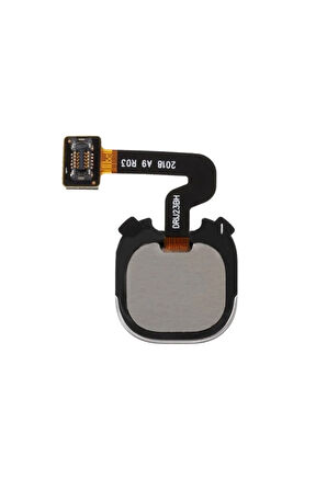 Samsung Galaxy A9 2018 A920 Home Parmak Okuyucu Filmi Flex Siyah