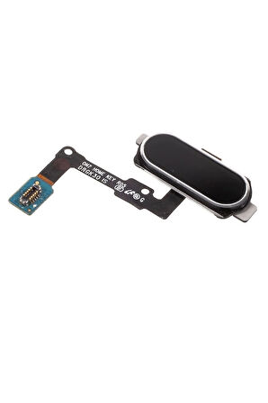 Galaxy J7 Prime uyumlu Home Tuş Okuyucu Filmi Flex Siyah G610