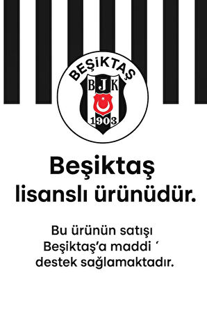 Beşiktaş Orijinal Siyah 1903 Çift  Gözlü  Kartal Patch Kalem Çantası