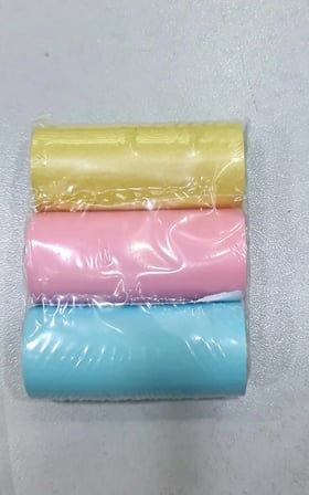 Çocuk Fotoğraf Makinesi Yedek Termal Baskı Kağıdı Renkli (3 Lü Rulo) – 57x25mm