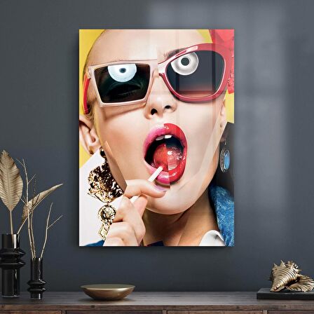 Decovetro Cam Tablo Pop Art Yeni Modern