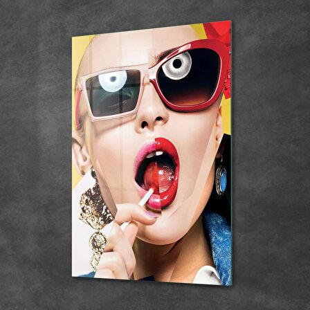 Decovetro Cam Tablo Pop Art Yeni Modern