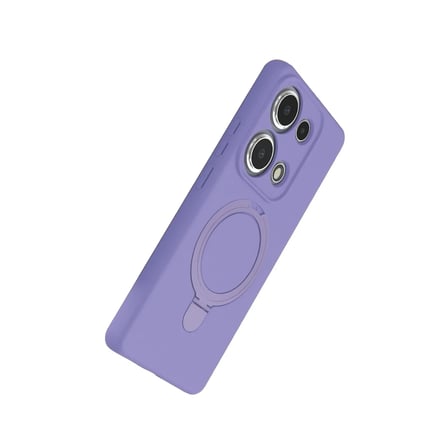 Xiaomi Redmi Note 13 Pro 4G Regal Magsafe Standlı Kapak - Lila