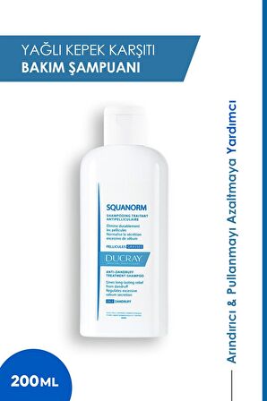 Ducray Squanorm Kepekli Saçlar İçin Kepek Önleyici Şampuan 200 ml