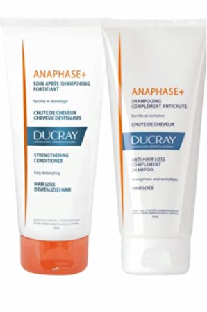 Ducray Anaphase+ Saç Dökülme Karşıtı Şampuan 200 ml-Ducray Anaphase Besleyici Saç Bakım Kremi 200 ml