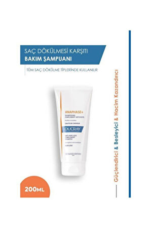 Ducray Anaphase+ Saç Dökülme Karşıtı Şampuan 200 ml