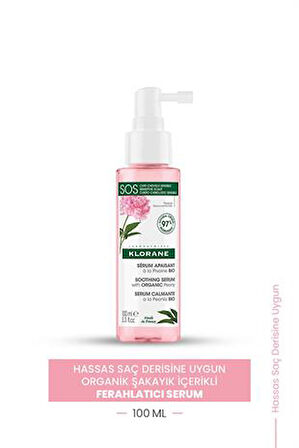 Klorane Organik Şakayık İçeren Yatıştırıcı Sos Saç Serum 100 ml