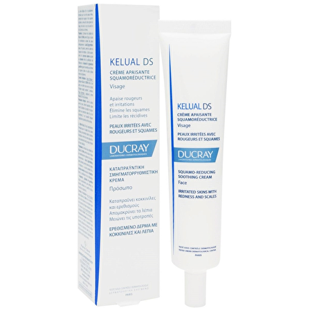 Ducray Kelual DS Hassas Ciltler İçin Su Bazlı Yağsız Nemlendirici Yüz Bakım Kremi 40 ml