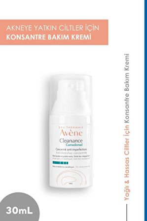 Avene Cleanance Yağlı Ciltler İçin Sıkılaştırıcı Alkolsüz Gece-Gündüz Siyah Nokta Kremi  30 ml 