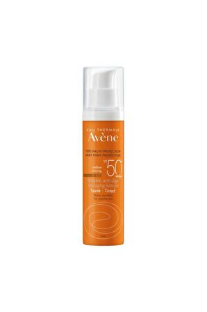 Avene Solaire Anti-Age 50+ Faktör Yaşlanma Karşıtı Hassas Ciltler İçin Renkli Güneş Koruyucu Krem 50 ml