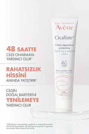 Cicalfate+ Hassas ve Yıpranmış Ciltlerin Yatışmasına ve Onarılmasına Yardımcı Bakım Kremi 40 ml