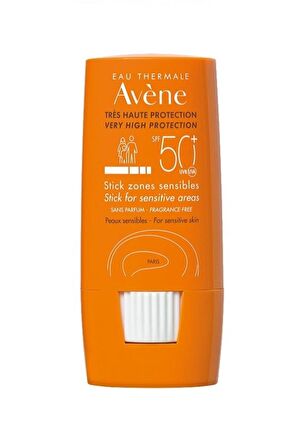 Avene 50+ Faktör Nemlendirici Hassas Ciltler İçin Renksiz Hassas Bölgeler Güneş Koruyucu Stick 8 gr