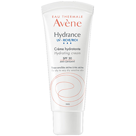 Avene Hydrance UV Kuru Ciltler İçin Su Bazlı Yağsız SPF30 Nemlendirici Yüz Bakım Kremi 40 ml