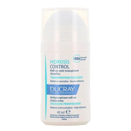 Ducray Hidrosis Antiperspirant Roll On Underarms 40 ml