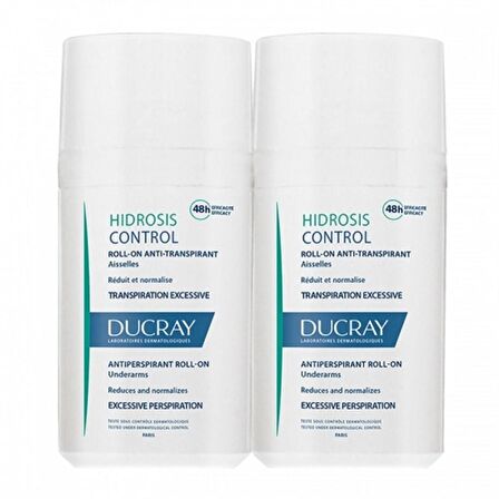 Ducray Hidrosis Control Anti Transpirant 40 ml 2 Adet Roll-On